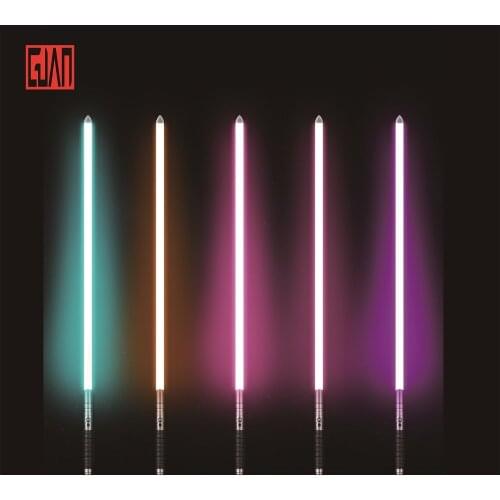 Lightsaber Dueling Light Saber Luke Force Heavy Dueling Rechargeable Color Changing Sound FOC Lock Up Metal Handle Sword Cos