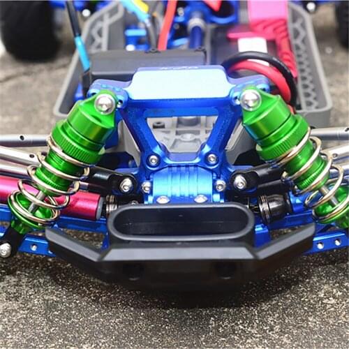 For TRAXXAS RUSTLER 4X4 VXL 67076-4 RC Car Thickened Aluminum Shock Absorber 45# Hardened CVD Universal Joint Steel Hexagon