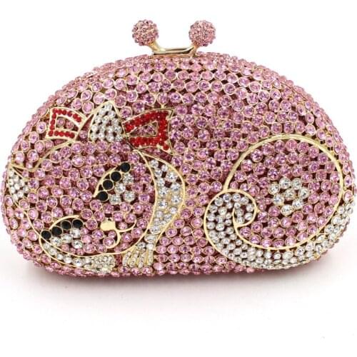 BL048 Luxury diamante evening bags colorful clutch bags women party purse dinner bags crystal handbags gemstone wedding bags