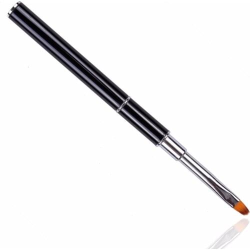 1Pcs Double-Head Nail Brush UV Gel Pen Drawing Brush Nail Tip Lengthened Acrylic Building Accessories Nail Tools