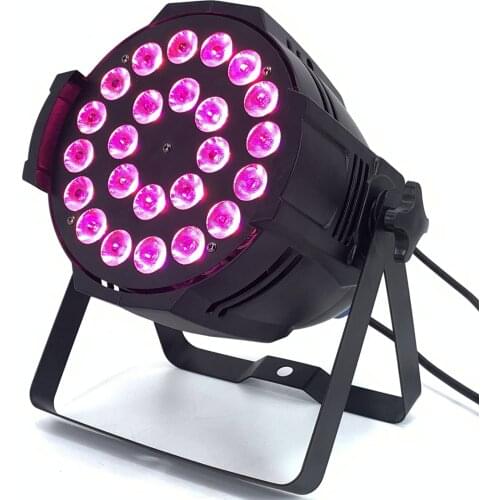 24x18w 6in1 rgbwa uv dj par led par light DJ Par Cans Aluminum RGBW 4in1 beam stage light dmx light