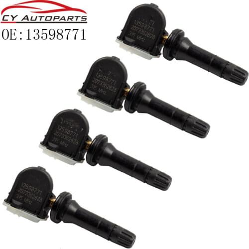 4PCS Original TPMS Tire Pressure Sensor Fit For GMC Buick Cadillac Chevy 13598771,13586335,22853741,20923680,25920615 315Mhz