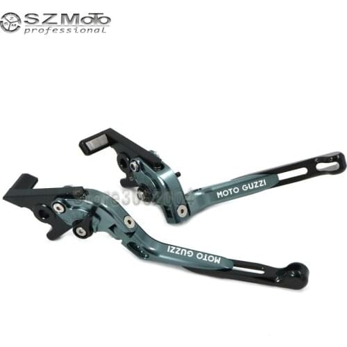 For MOTO GUZZI CALIFORNIA Custom/Touring/Classic 2014 Aluminum Motorcycle Folding Extendable Adjustable Brakes Clutch Levers CNC