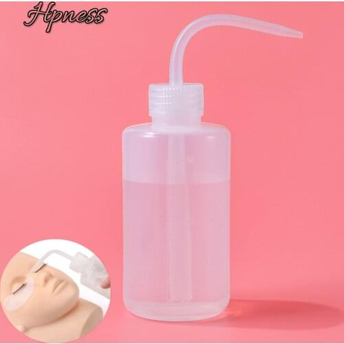 Eyelash Extension Cleaning Washing Bottle Eyebrow Skin Care Remover Bottle Makeup Elbow Narrow Mouth Tube 150/250/500/1000ML