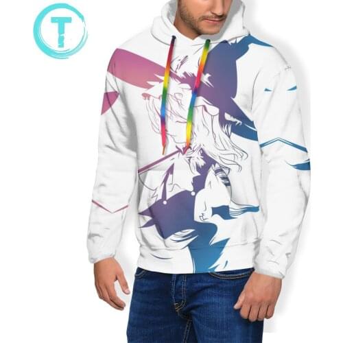 Touhou Project Hoodie Marisa Kirisame Hoodies Casual Autumn Pullover Hoodie Mens Grey Polyester Large Hoodies