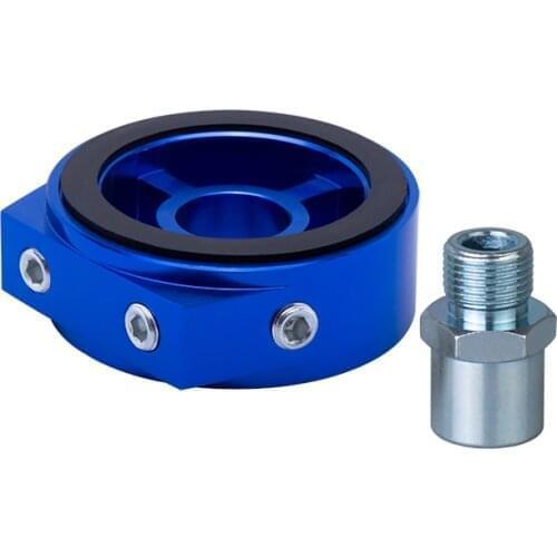 M20*1.5 and 3/4-16 Universal Oil Filter Cooler Sandwich Plate Adapter/Oil Adapter/car meter