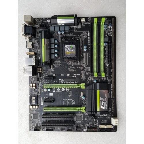 G1.Sniper B6 for GIGABYTE B85 Desktop PC motherboard LGA1150 DDR3