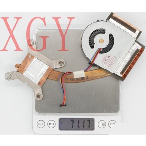 Original FOR Lenovo T420 T420I T420 fan radiator 04W0409 set display copper tube 100% test ok