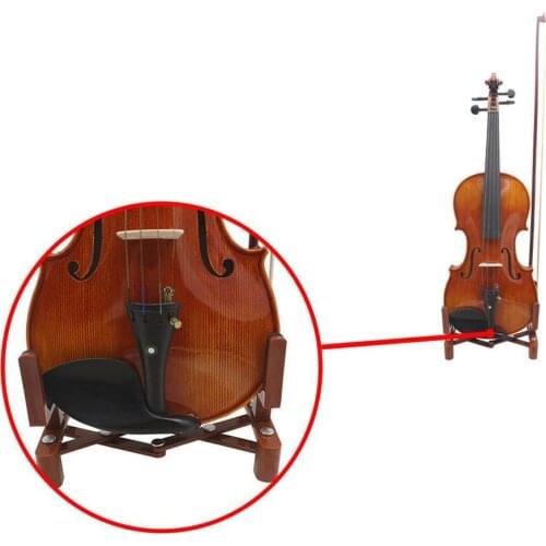 1Pcs Portable Violin Stand Folding Musical Instrument Guitar Hot Accessories For Violin Ukulele Stringed Instruments Holder