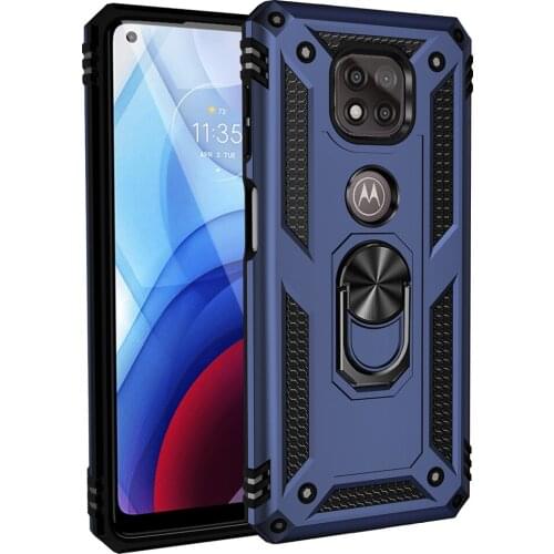 Rugged Armor TPU Bumper Ring Stand Fundas Cover for Motorola Moto G Power Gpower 2021 6.6 Inch Case Shockproof Shell Housing