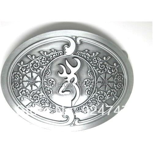 Browning Scroll Belt Buckle