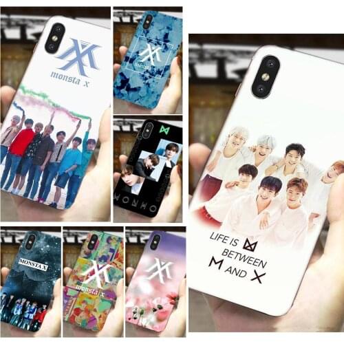 Monsta X Bands For HTC U11 Life Capa U11 Plus U 11 U12 Life Diy Drawing TPU
