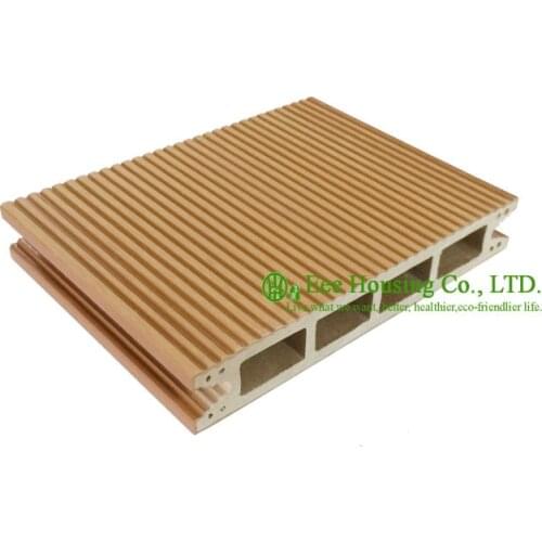 Anti-UV Outdoor WPC decking For Boardwalk, Easy Installation and Environmental Friendly