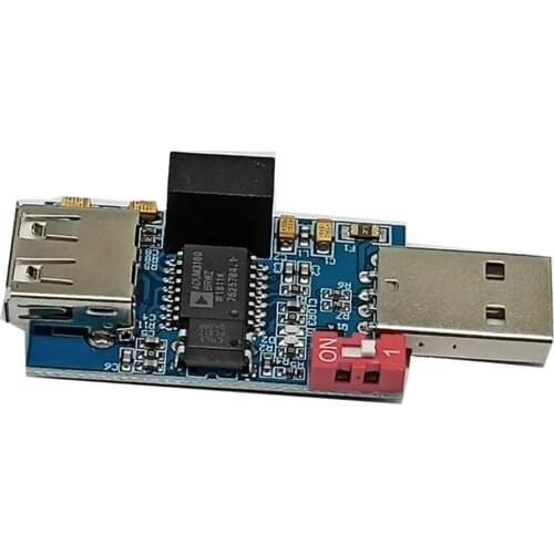 USB Isolator 1500V Isolator ADUM3160 Module Coupling Protection Board USB to USB Isolation with USB 2.0