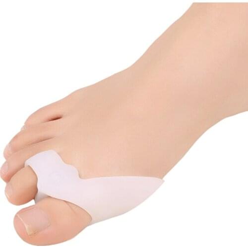 1Pair=2pcs New Fashion Feet Care Hallux Valgus Tool Care Corrector Thumb Braces & Supports Toe Separators Bunions Care