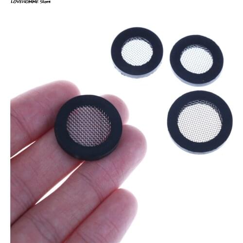 10pcs Rubber Gasket With Net Shower Head Filter Plumbing Hose Seal Faucet Replacement Part Washer Sink Strainer Tool 20MM /25MM
