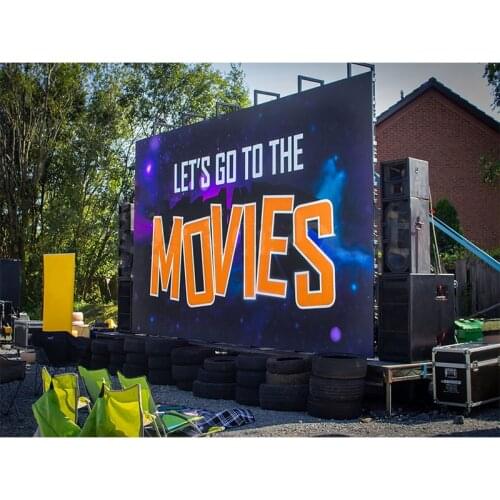 15sqm Outdoor P6 LED Display With Complete Parts 576*576mm Die Casting Aluminum Panel LED Screen For Advertising