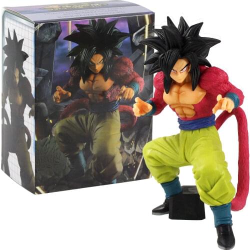 20cm Dragon Ball GT Anime Super Saiyan Son Goku PVC Action Figure Cartoon Decoration Collection Model Toy Kids Gift Brinquedos
