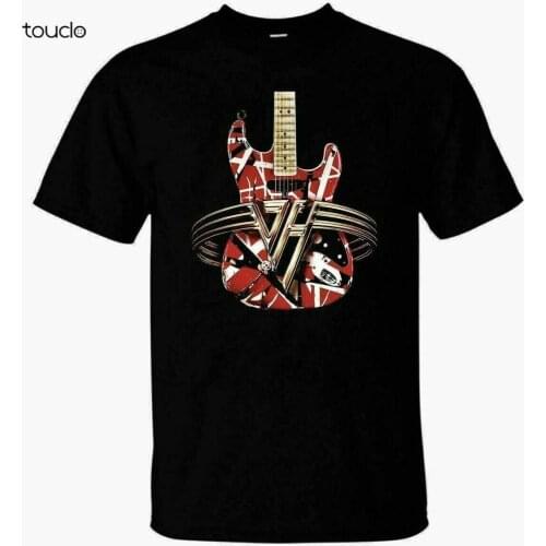 EDDIE VAN HALEN GUITAR CONCERT T-SHIRT UNISEX BLACK S-3XL