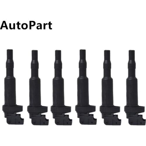 0 221 504 470 OEM 6PCS/Set Ignition System Ignition Coils For BMW E46 E60 E85 E90 F33 X3 E83 12137594596 12137571643 0221504470