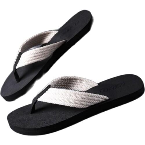 Mens Sandals 2021 Summer New flip-flops Leisure Antiskid Han Edition Tide Is Cool Procrastinate Personality Sandals flip-flops