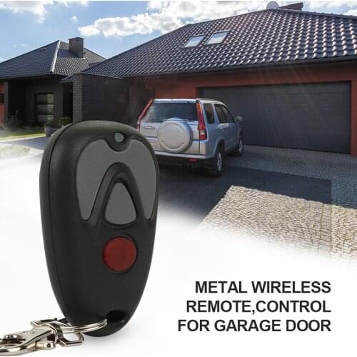New Garage Door Electric Door Remote Control 433 Mhz Duplicator Fixed Code 433.92mhz Transmitter Keychain Opener Command
