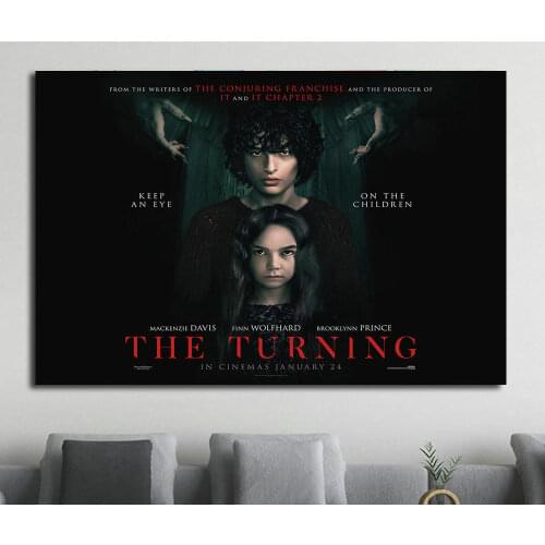 NP190 Home Decor Poster Silk Art The Turning 2020 Movie 2-Wall Sticker Decoration Christmas Gift Classic Fashion