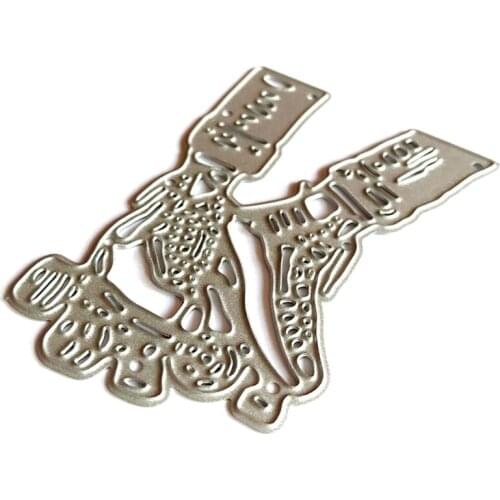 A Pair of Skates Carbon Steel Cutting Dies DIY Scrapbooking Photo Album Cards