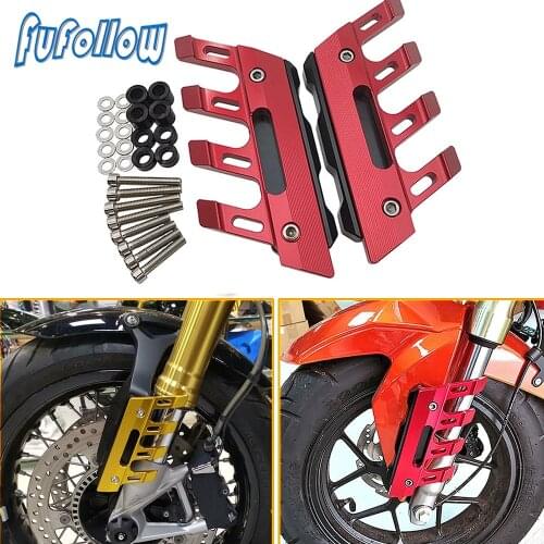 Front Fender anti-fall Slider Guard For Honda CB650R CB600F CB500X F Hornet 600 Varadero XL1000 XADV NC750X/S PCX125 CB1000R MSX
