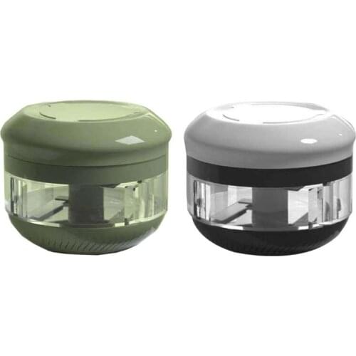 Mini Manual Free Blade Garlic Chopper Durable Hand Held Food Vegetable Dicers 667A