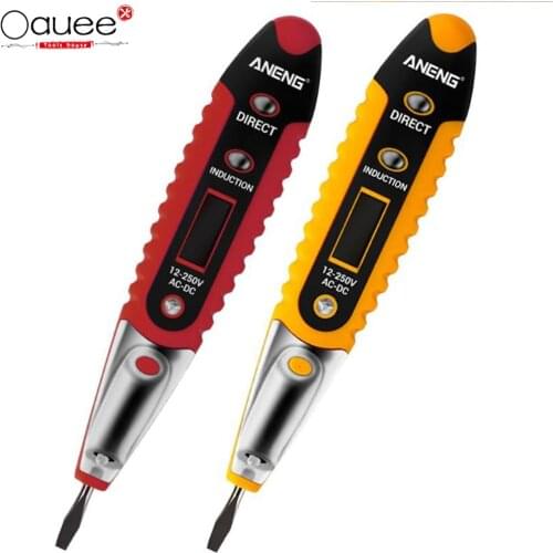 Test Pencil Multifunction AC/DC LCD Digital Display Voltage Test Pen LED Light Voltage Detector Tester Electric Screwdriver Pen