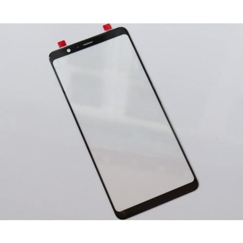 10pcs/lot For Samsung Galaxy A7 2018 SM-A750FN/DS A750 LCD display outer touch panel screen glass replacement Front Glass Lens