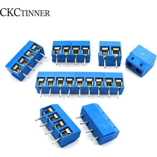 20pcs KF301-2P/KF301-3P KF301-5.0-2P KF301-5.0-3P KF301 5.08mm Plug-in Screw Connector