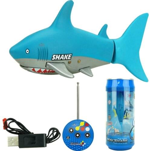 3310B 3CH RC Shark Durable Fish Boat Submarine Mini Radio Remote Control Electronic Toy Kids Birthday Gift