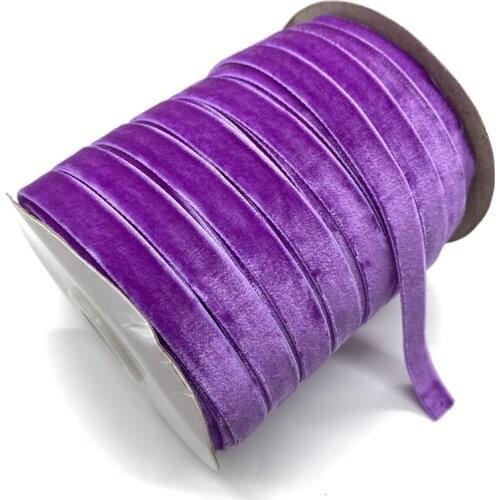 5Yards 6/10/15/20/25mm Velvet Ribbon Wedding Party Decoration Handmade Ribbon Gift Hair Bowknot DIY Christmas Ribbon #S21s17