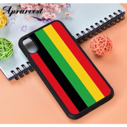 Aprarvest Urban Stripes Silicone Rubber Phone Case Cover For iPhone 5 5S SE 6 6S 7 8 PLUS X XS XR MAX 11 PRO
