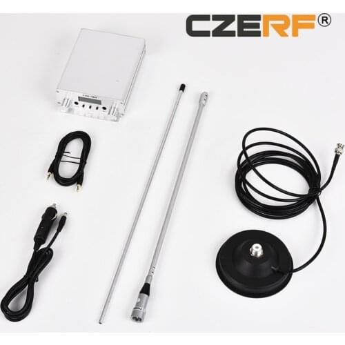 Free Delivery CZE-15A 15W Broadcasting Audio Wireless FM Transmitter with Car antenna