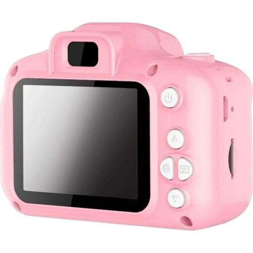 Dc500 Full Color Mini Digital Camera for Children Kids Baby Cute Camcorder Video Child Cam Recorder Digital Camcorders(Pink)