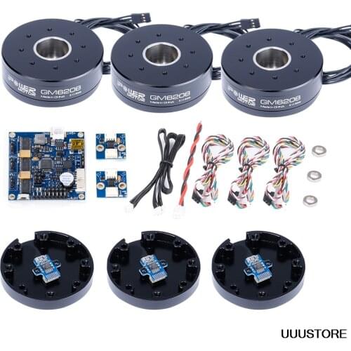 Iflight Ipower AlexMos 32 BIT Extended BGC with GM6208-150T GM6208 150T with Encoder System Combo Set For DSLR / CANON toys