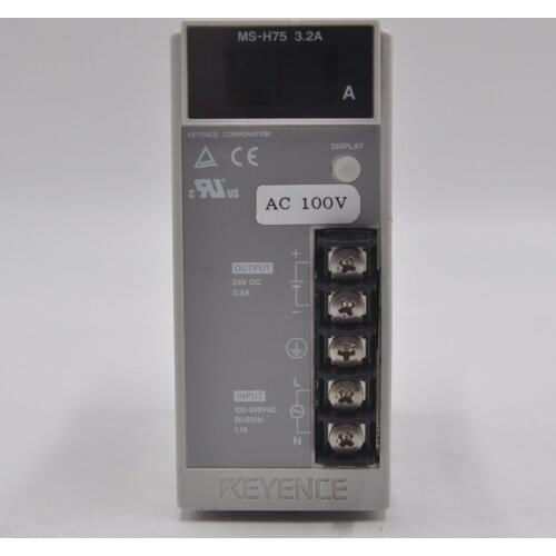 KEYENCE MS-H75 switching power supply 3.2A 24V DC