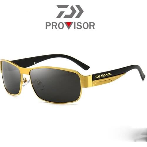 2020 Daiwa Outdoor Mens Fishing Glasses Biking Glasses Retro Box Fashion Driving Sunglasses Beach Vacation Sunglasses