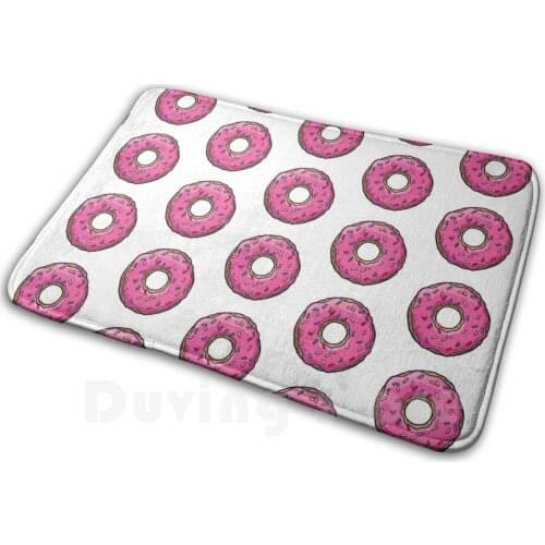 Donut Soft Non-Slip Mat Rug Carpet Cushion Donut Netflix Bart Homer Margin Lisa Maggie Could Ned Flanders Milhouse Moe