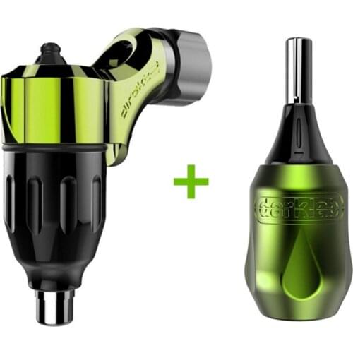 Professional Swiss Motor Adjustable Direct 2 Drive Strong Quiet With 32mm Darklab Cartridge Grip For Tattoo Free Shipping