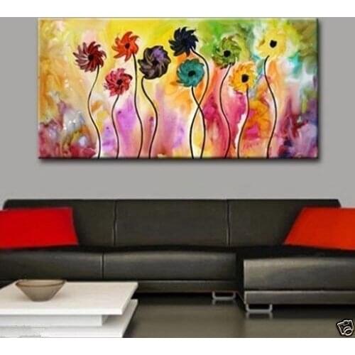 MODERN ABSTRACT CANVAS ART OIL PAINTING(no Framed)