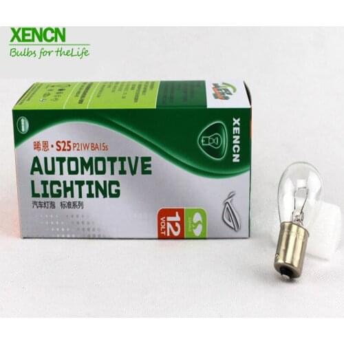 XENCN P21W(S25) BA15s 12V 21W External Lights Warning Lights Turn Signal Light motorcycle parking lights Free Shipping New