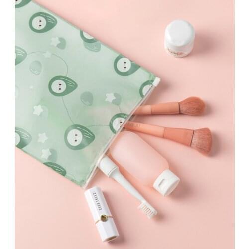 1PC Cosmetic Bag Cute Travel Waterproof Lingerie Bag Taller Eluent Wash Beauty Kit Storage Bag Dispensing Bag Sealed Bag