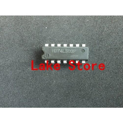 10 unids/lote HD74LS03P SN74LS03N DIP 74LS03