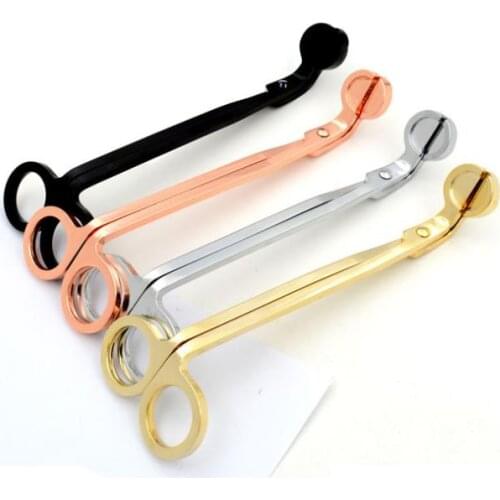 18*6CM Stainless Steel Candle Wick Trimmer Oil Lamp Trim scissor tijera tesoura Cutter Snuffer Tool Hook Clipper SN3728