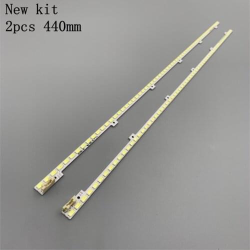 2piece/lot UA40D5000PR LTJ400HM03-H LED strip BN64-01639A 2011SVS40-FHD-5K6K-Right LEFT 2011SVS40 56K H1 1CH PV 440mm 62LED