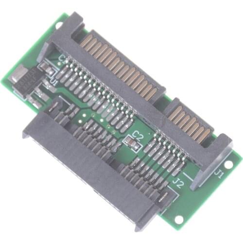 Micro SATA to 2.5 SATA Adapter Micro SATA HDD SSD 3.3V to 22 pin SATA Hard Drive Adapter Converter